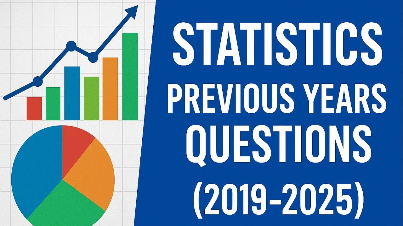 🎯 Statistics Previous Years Questions (2019–2025) | Class 10 Maths | Complete PYQ Analysis