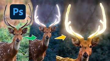 Glow effect in PHOTOSHOP 2023 - Photoshop Tutorials