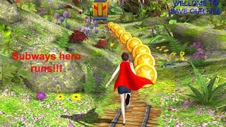 Game Giải cứu người anh hùng - Subways hero runs screenshot 2