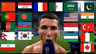 Ronaldo Siuu in Different Languages Ronaldo Siuu in Different Languages