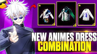 New 🤩 World's Best Anime Free Dress Combinations in Free Fire | 🔥 NO TOP-UP DRESS COMBINATIONS
