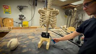 Peeking Skeleton Motorized Halloween Mech - How To Video