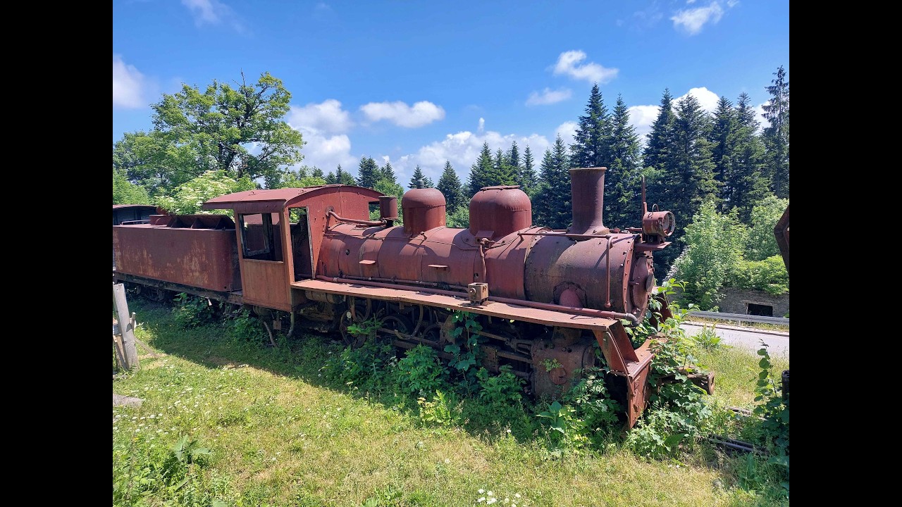 Balk. 2025-Eps. 4     Wildes Bosnien für zwei Enduro Rentner   Einsame Dampflock im Wald