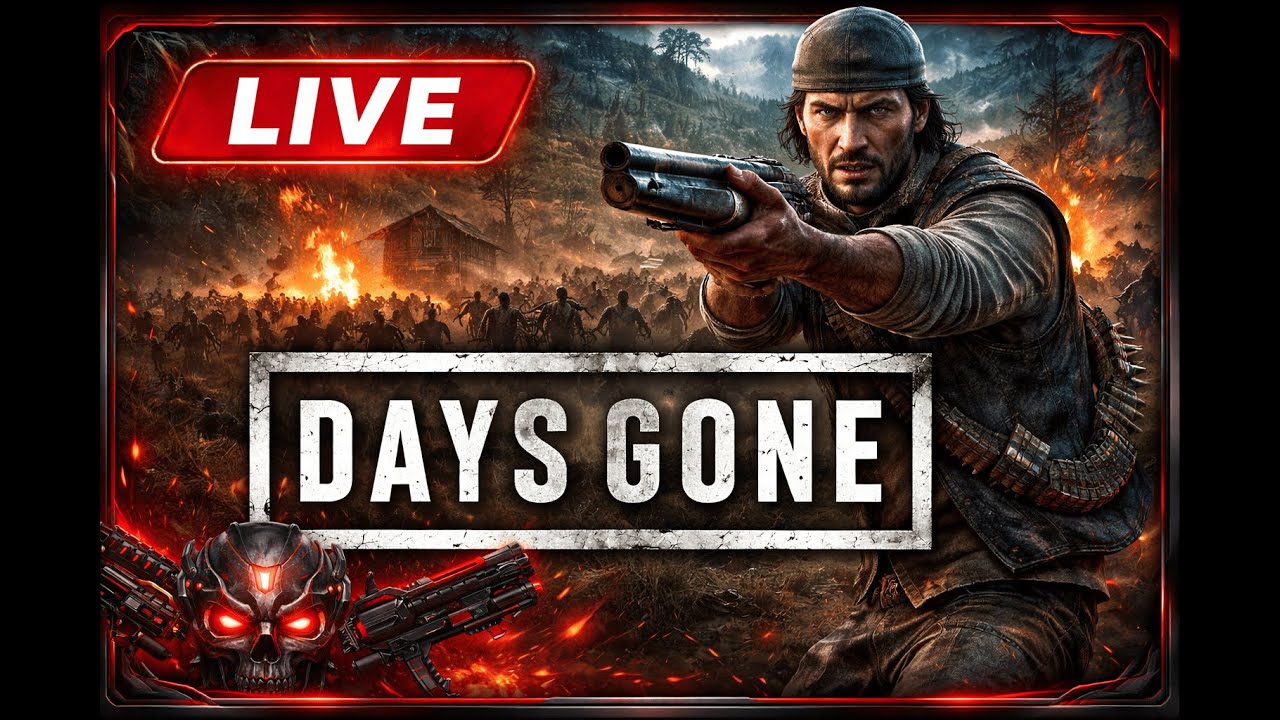 DAYS GONE LIVE 🔴 | Surviving the Freaker Horde 😱