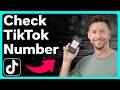 How To Check TikTok Number 