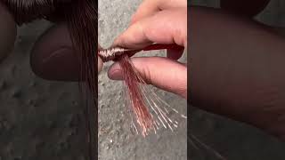 Wire To Wire Joint Safety Trick #wire #electrical #shortsfeed #copper #wiringtips