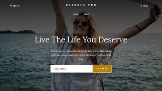 Add Search Box & Icon To Mobile Drop Down Menu In Essence Pro