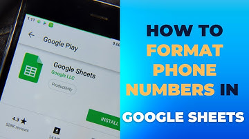 How to Format Phone Numbers in Google Sheets in 2023 || Abid Akon