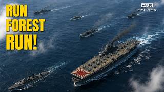 Why a Japanese Force TWICE Their Size Suddenly Fled From American Ships
