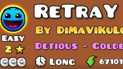 Geometry dash Alpha pack 3/3 Retray 100% - All coins