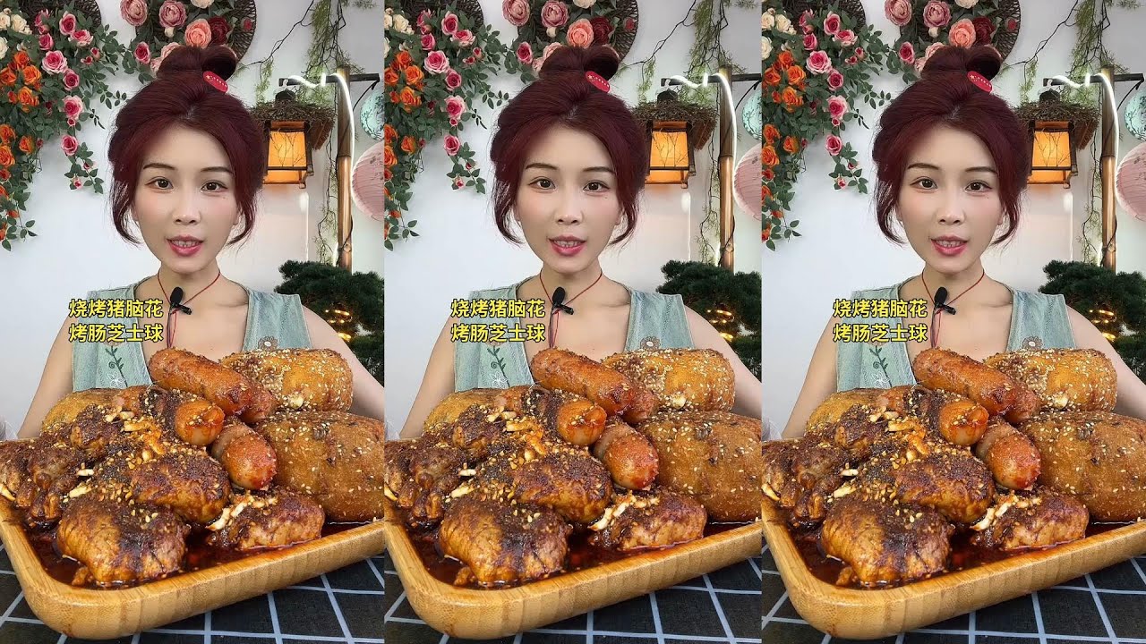 【ASMR】【MUKBANG】SPICY BRAISED PORK BELLY | EATING SHOW | CHINESE FOOD | 食べる | 吃播 