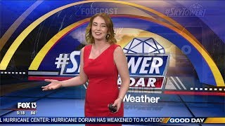 When you accidentally walk into the weathercast