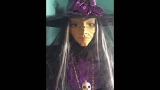 Lifesize chicken wire Halloween Witch