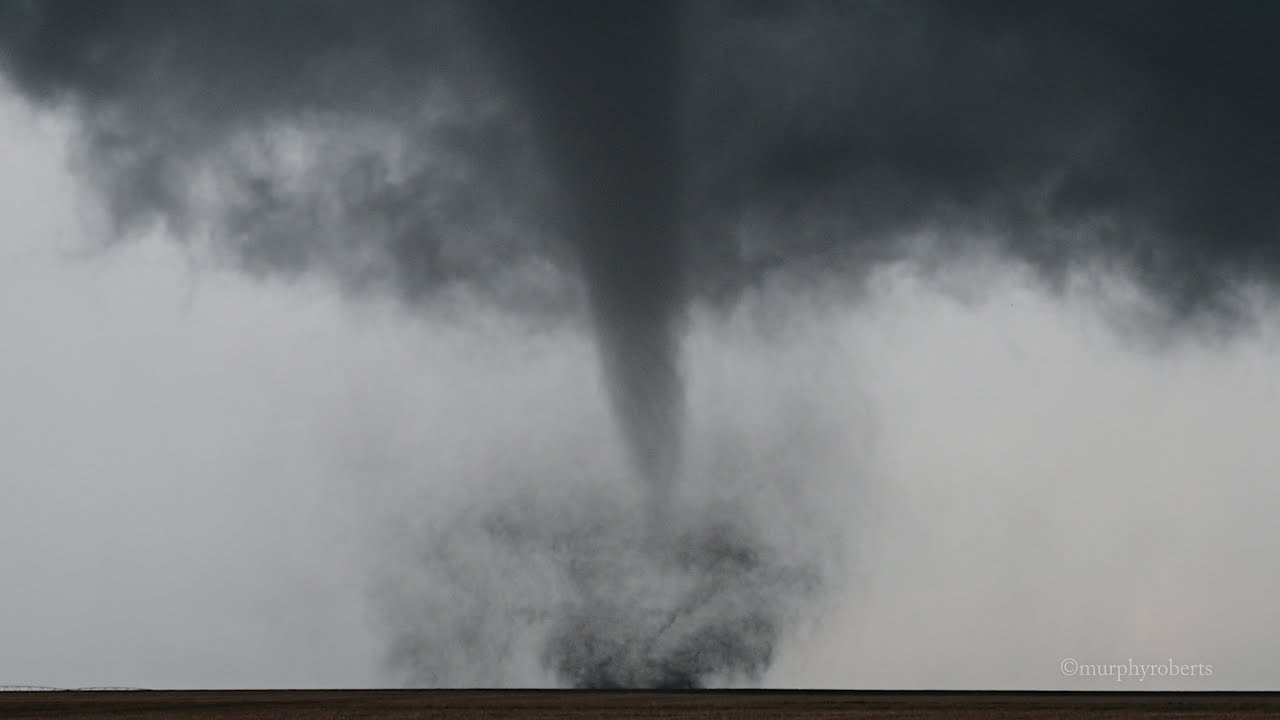 Selden, Kansas Tornado 5/24/2021 Extended 4K Footage From Birth To