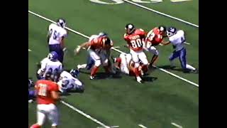 Doane College Football (20) v. Peru State College (3) September 1, 2001