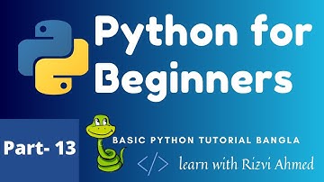 Comparison Operator  In Python | Part 13 | Python Basic Bangla Tutorial For Beginners 2022