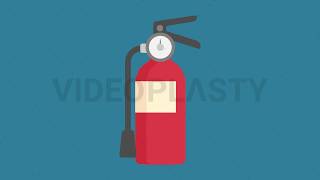 Fire Extinguisher Icon Animation Mov & Gif