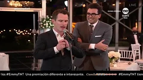 Andrew Cividino & Dan Levy / directing for a comedy series / Schitt '$ Creek / Emmy Awards 2020