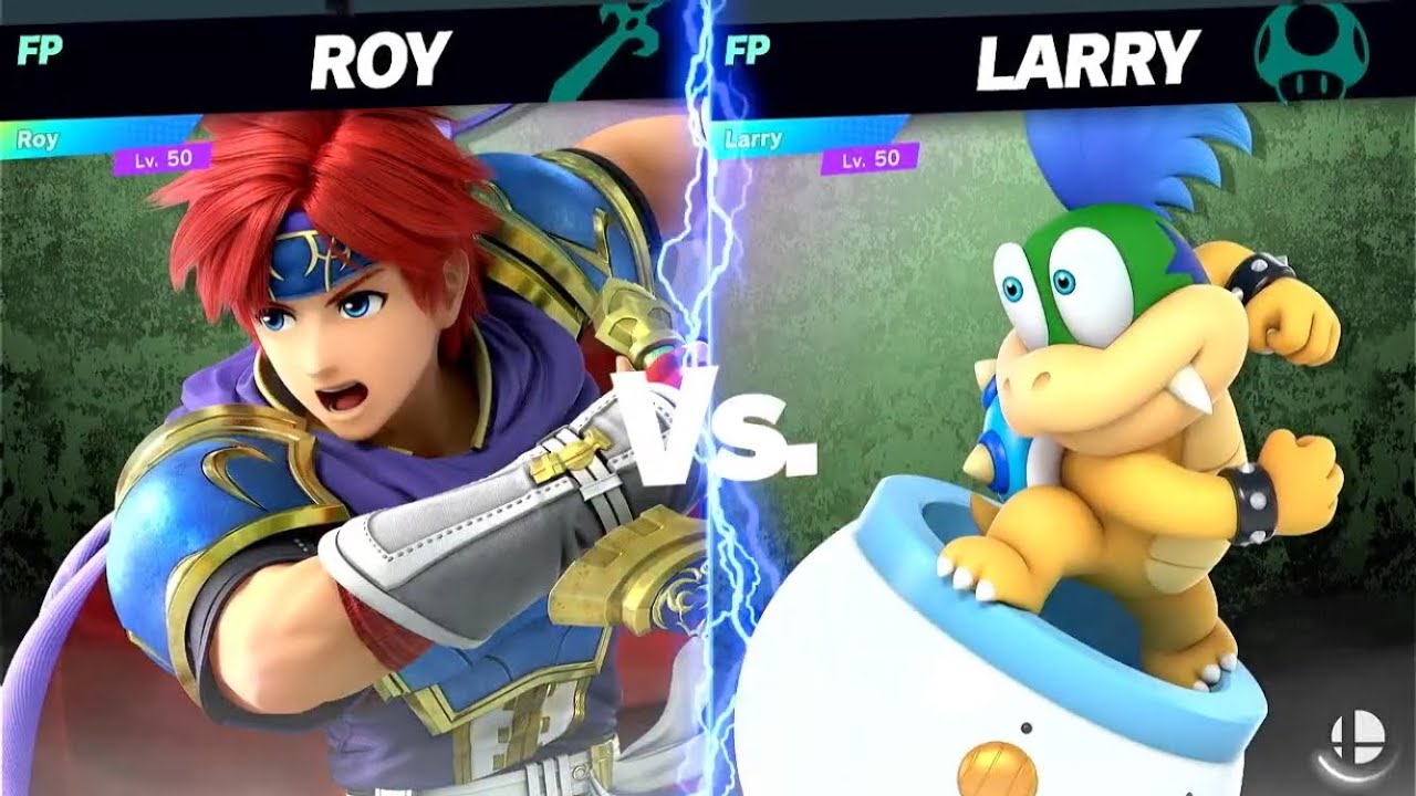Super Smash Bros Ultimate Amiibo Fights Roy vs the World EX 1 vs Larry ...