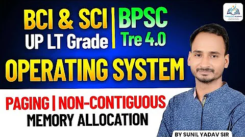 Paging in OS: How Non - Contiguous Memory Allocation Works | #bci #sunilyadavsir #upltgrade
