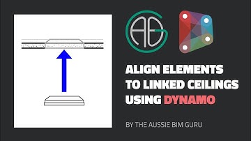 Align MEP Fixtures to Linked ceilings using Dynamo!