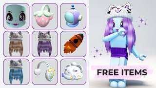 HURRY! GET 12 NEW CUTE FREE HAIRS & ITEMS 😯💜 2024