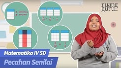 ruangbelajar - Matematika IV SD - Pecahan Senilai | bimbel online - Durasi: 3.02. 