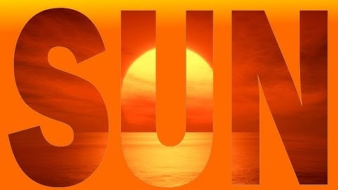 Cool Text Effect: Image Inside Text using Paint.NET