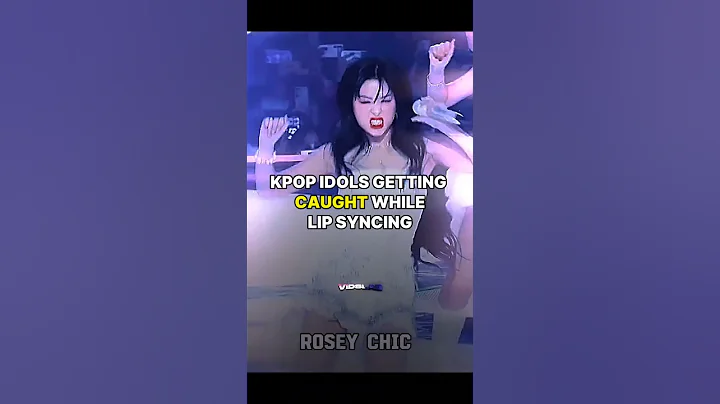 KPOP IDOLS GETTING CAUGHT WHILE LIP SYNCING #kpop #baemon #lesserafim #blackpink #fypシ゚ #twice #itzy