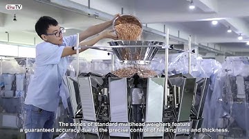 14 head weigher for nuts---Kenwei machine
