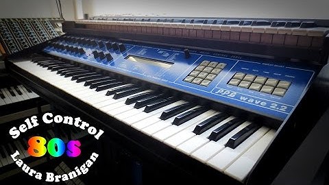 PPG wave 2.2 Synthesizer sound design tutorial - Laura Branigan "Self Control"