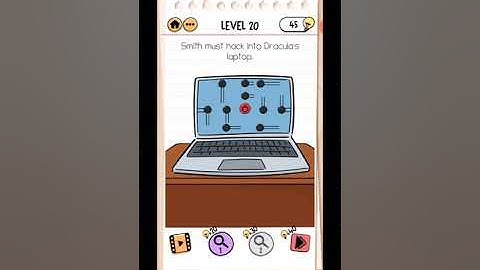 Brain Test 2 Smith and Joe Part 1 Level 20 Smith must hack into Dracula
