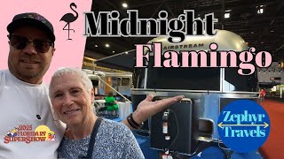 2025 Airstream Midnight Flamingo Flying Cloud Walk Through | 2025 Florida RV Super Show