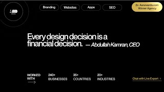 Web Design & Development Agency Showreel 2025 | ROI-Driven, Scalable Platforms | ABD Brands