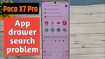 poco x7 pro app drawer search problem | app search kaise hataye poco x7 pro