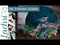 Oil Painting Tutorial - Chickadee -  Lachri
