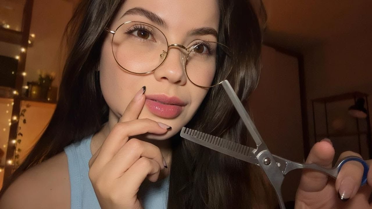 ASMR CORTE DE CABELO MASCULINO💇💙