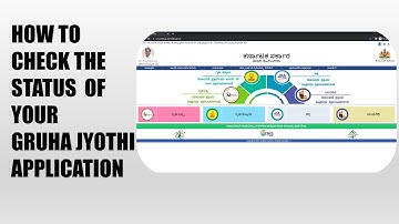 Check the status of your Gruha Jyothi application