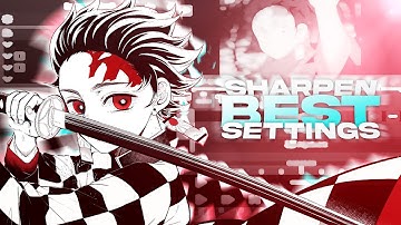 Best sharpen & unsharp mask settings - Node Video Tutorial