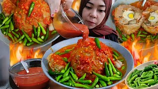 mukbang bakso beranak mercon extra cabe | asmr mukbang
