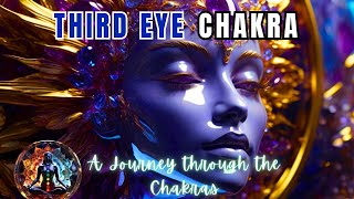 Third Eye Chakra: Activation of Pineal Gland Inner Vision - A Journey Through the 7 Chakras #chakras