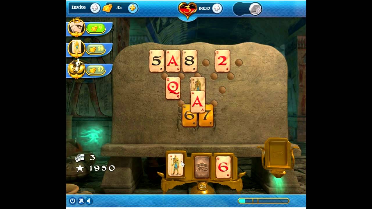 Pyramid Solitaire Saga level 31, 3 stars 😈
