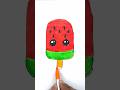 How to Draw watermelon ice cream 🍉| Easy Step by step drawing for kids