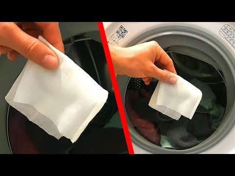 Çamaşır Makinenize Islak Mendil Koyun, Ne Oluyor Kendiniz Görün