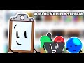 Roblox Variety Stream