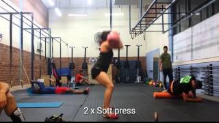 WOD   Monday 14 September 2015