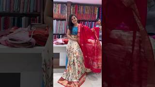Designer Half Saree