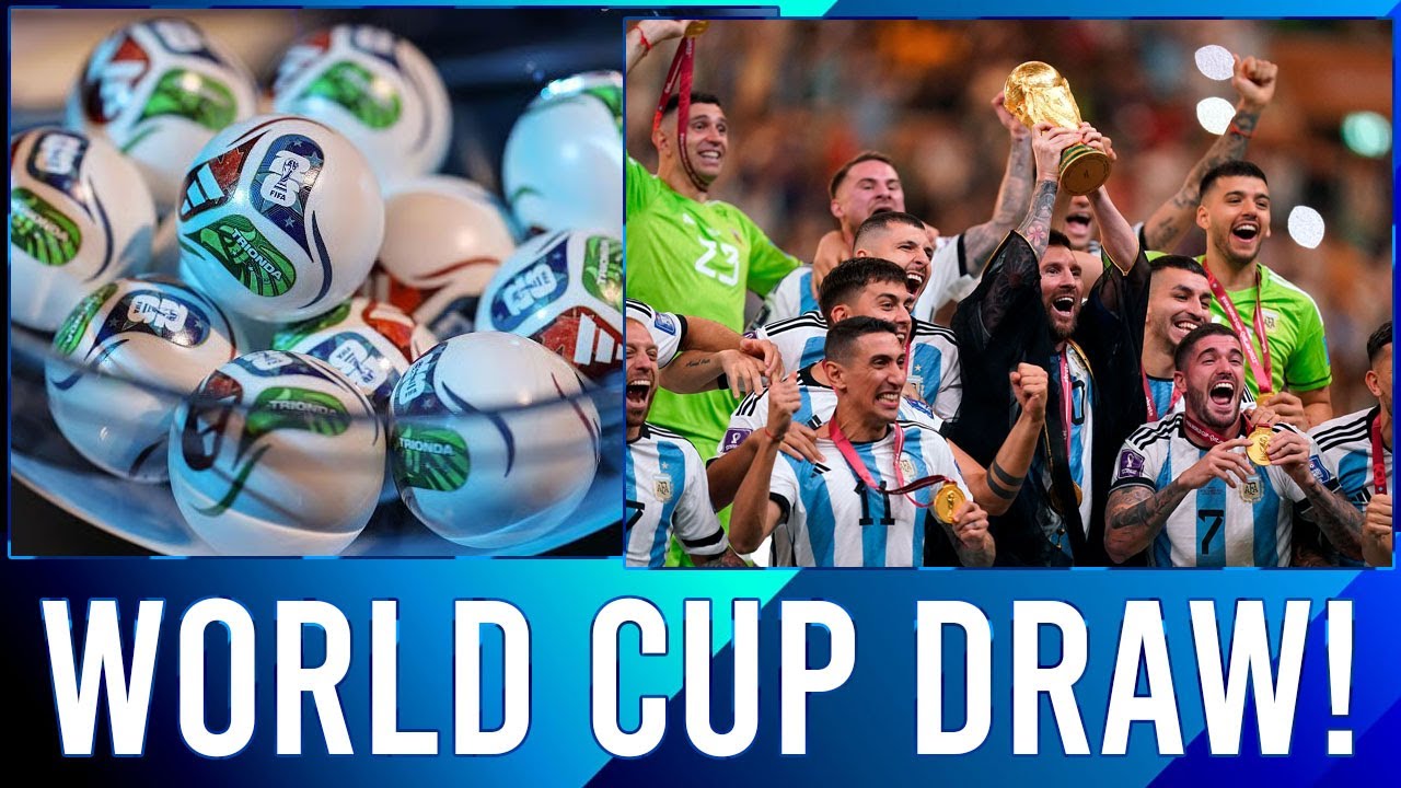 Live Argentina discussion! The 2026 World Cup draw! Algeria, Austria and Jordan