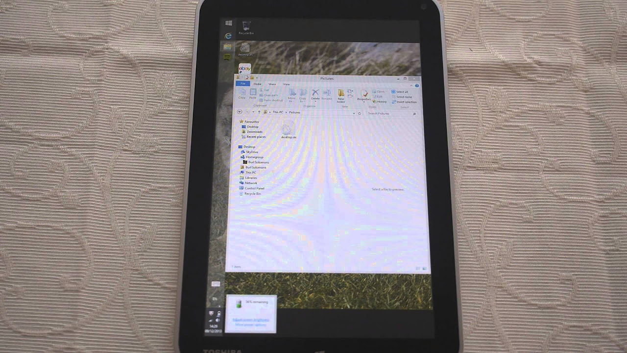 Windows 8.1 - Toshiba Encore Mini 7