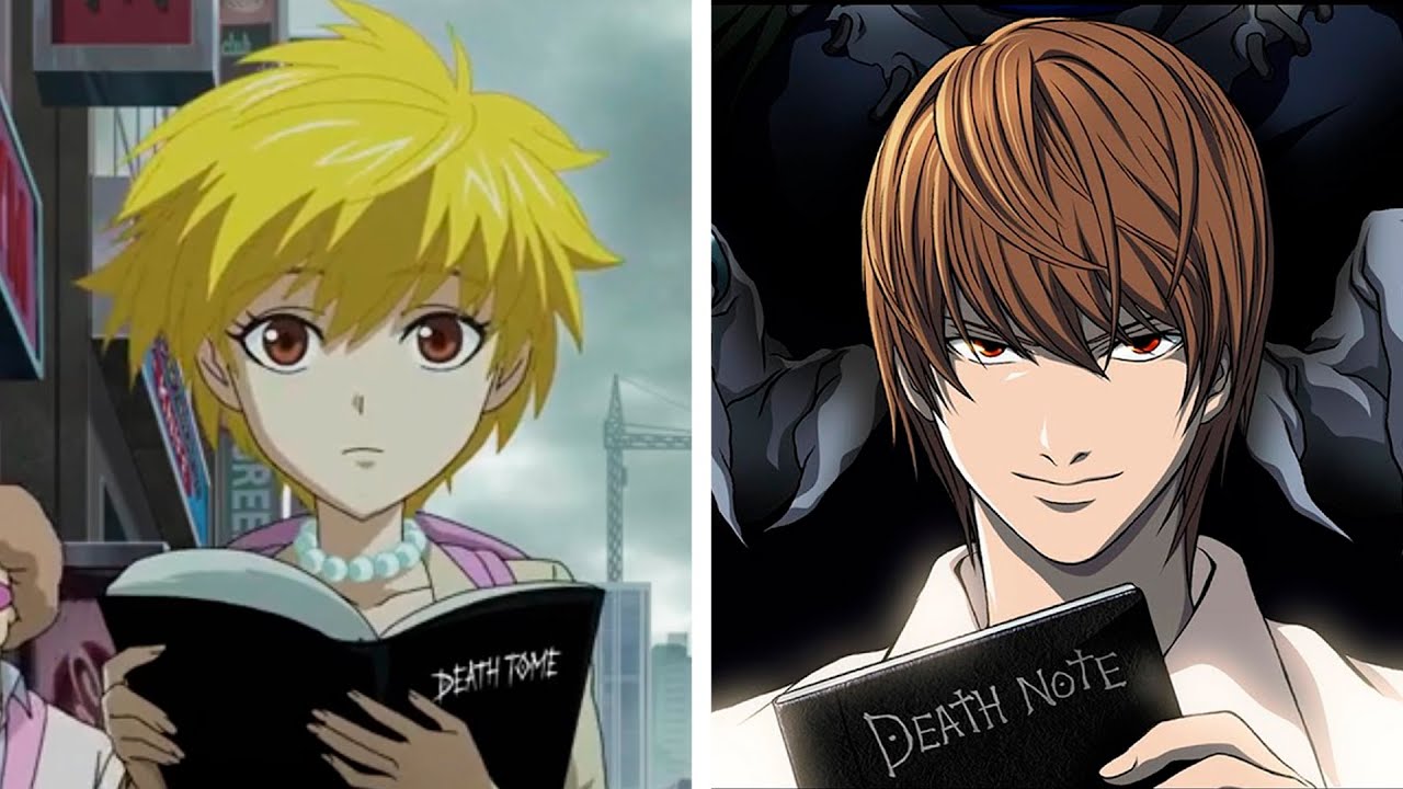 The Simpsons vs Death Note - Parody vs Original - YouTube